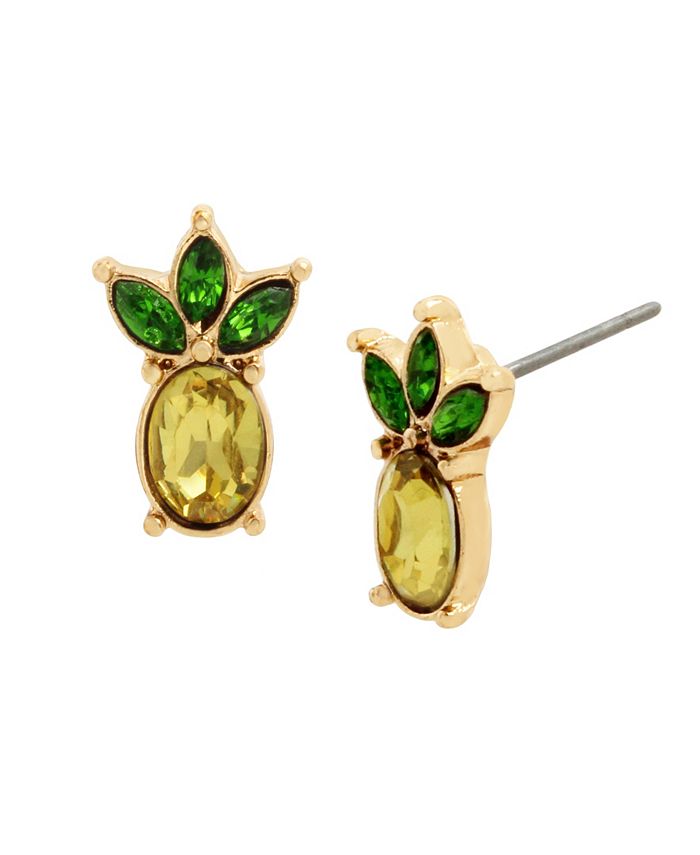 Betsey johnson pineapple earrings store
