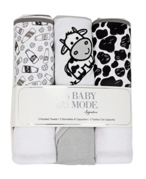Baby Boys and Girls Hooded Baby Towel Set Pack of 3