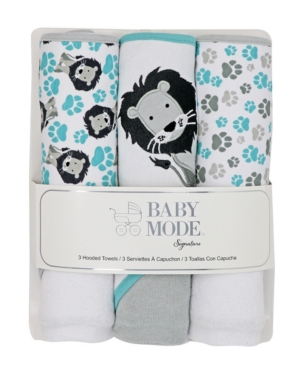 Baby Boys and Girls Hooded Baby Towel Set Pack of 3