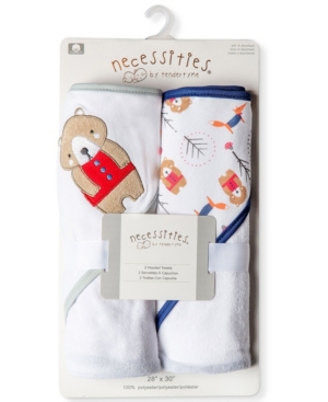 Baby Boys and Girls Hooded Towel Set Pack of 2