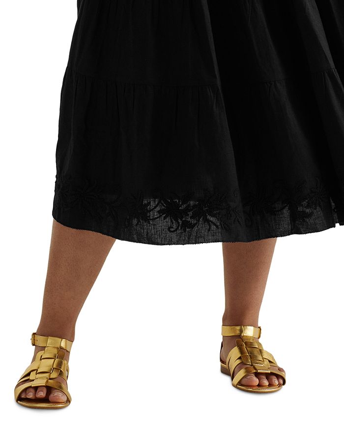 Lauren Ralph Lauren Plus Size Peasant Skirt Macy's