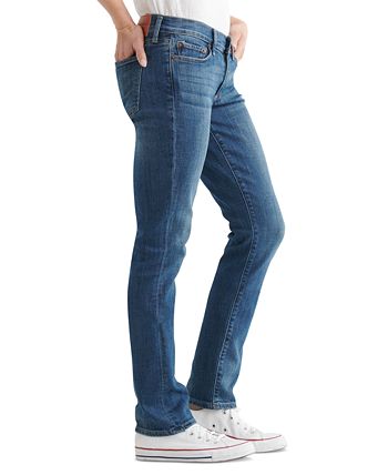 Lucky Brand - Sweet 'N Straight Straight-Leg Jeans, Tanzanite Wash