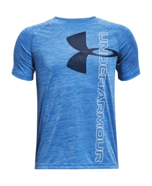 Big Boys Ua Tech Split Logo Hybrid T-shirt