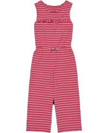 Big Girls Long Ruffle Romper