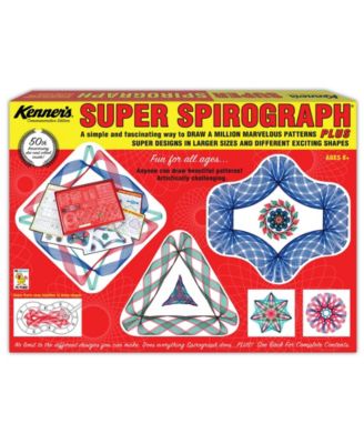 Super Spirograph Drawing Set 50th Anniversary Commemorative Edition