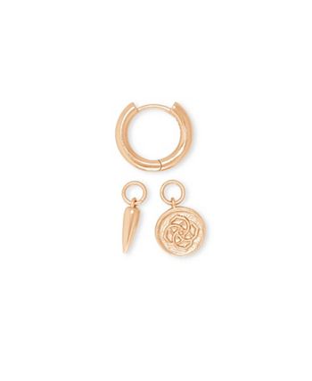 Kendra Scott Dira Coin Huggie Earrings Macy s