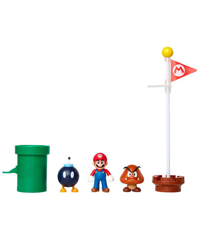 Super Mario - 2.5" Acorn Plains Diorama