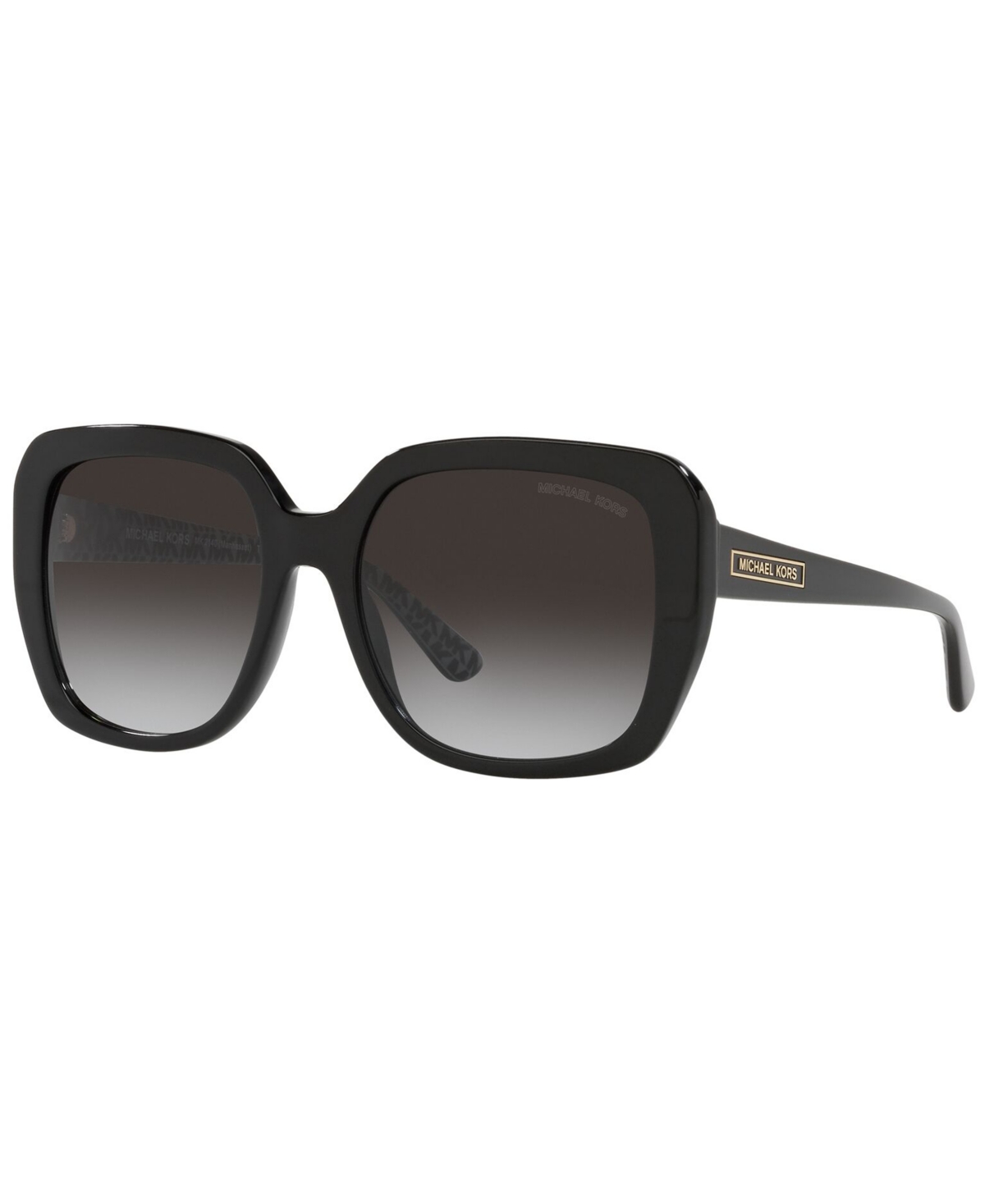 Shop Michael Kors Women's Manhasset Sunglasses, Mk2140 In Black,grey Gradient