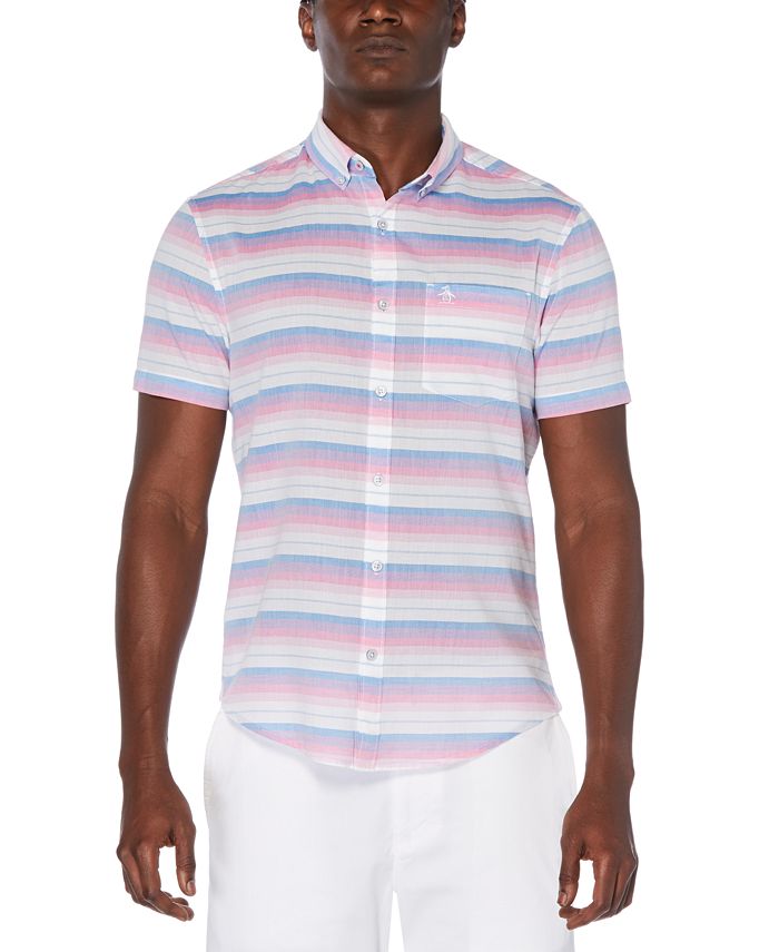Original Penguin Men's Striped ButtonDown Shirt Macy's