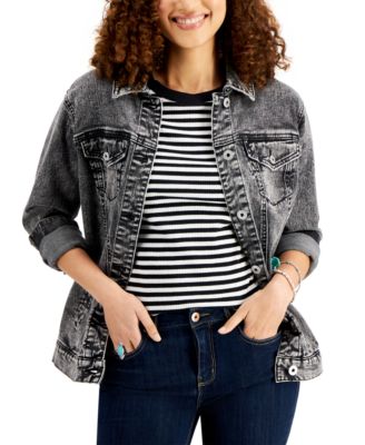 Style \u0026 Co Denim Trucker Jacket 