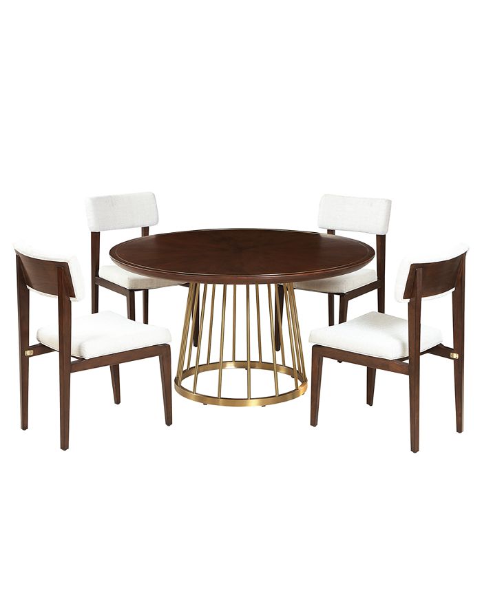 Thomasville - Nouveau 5pc Dining Set (Table & 4 Side Chairs), Created for Macy's