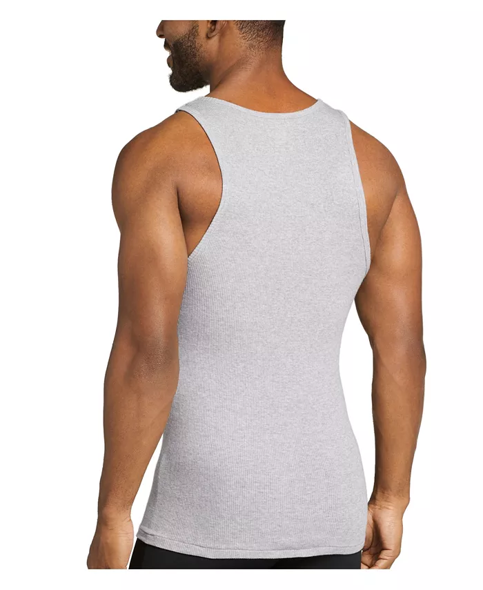 Men's 4-Pack Cotton Tank Tops - thumbnail 9