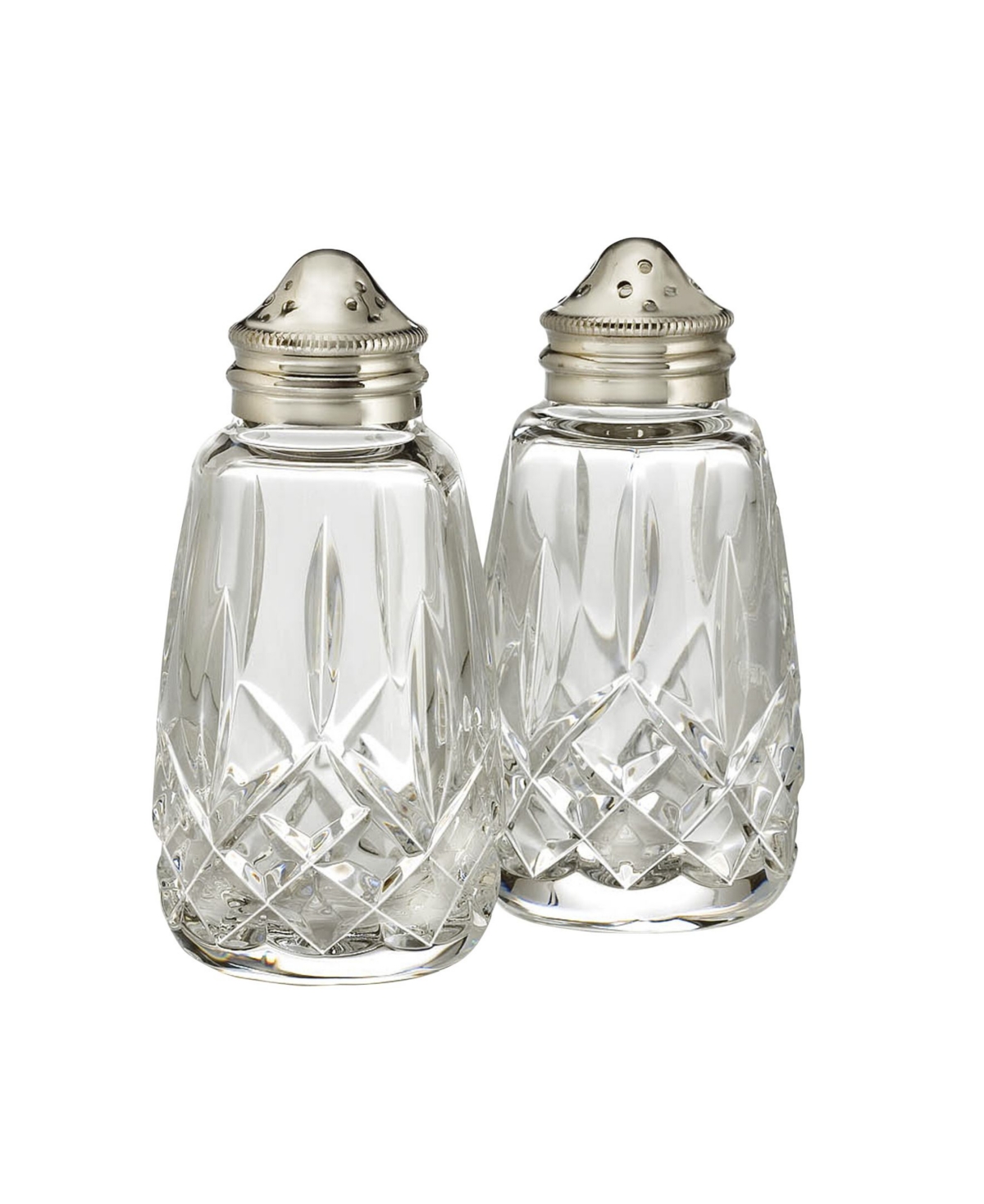 Shop Waterford Lismore 4" Salt And Pepper Shakers, Set Of 2 In Clear