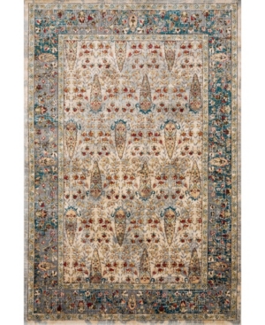 Spring Valley Home Isadora Isa-03 5' X 7'3" Area Rug In Sand, Slate