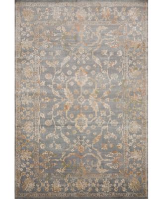Loloi Ii Spring Valley Home Isadora Isa 05 Rug In Silver-tone