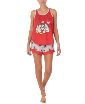 Disney Mickey & Friends Tank Top & Shorts Pajama Set
