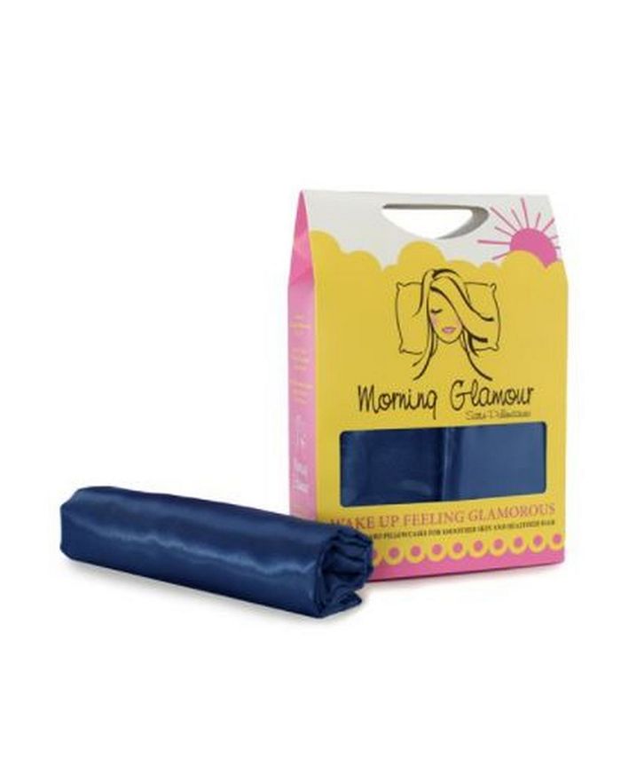 Morning Glamour Satin Solid Standard Pillowcases, 2 Pack Macy's