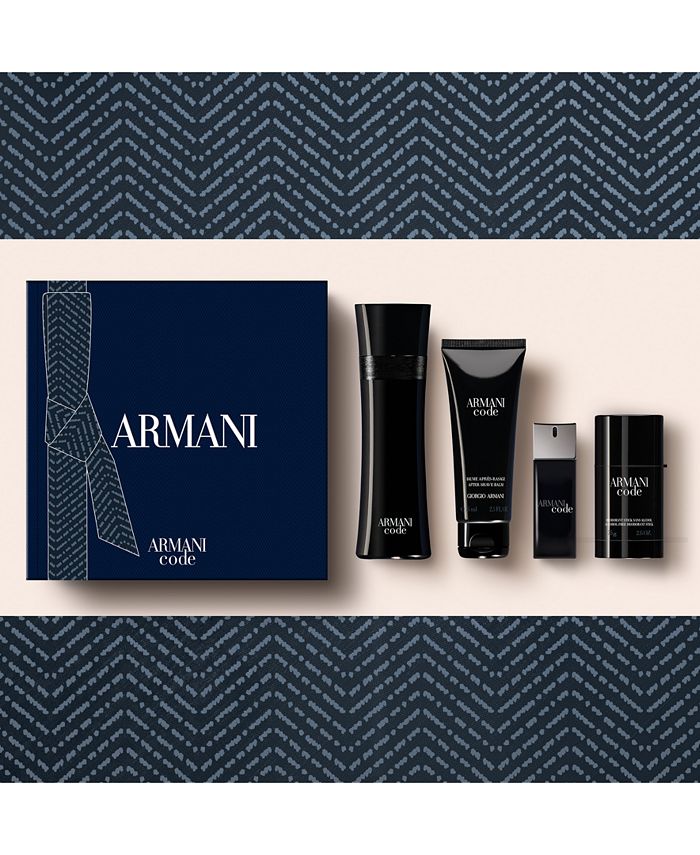 Armani men's fragrance gift set clearance