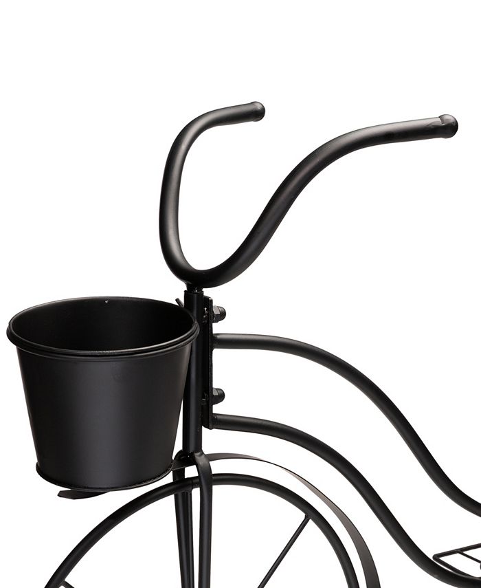 Glitzhome Oversized Metal Bicycle Plant Stand Macy's