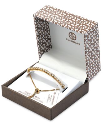 Cubic Zirconia Bolo Bracelet, Created for Macy's