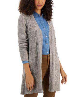 macys duster cardigan