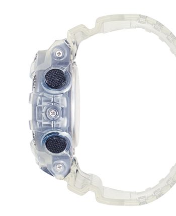G-Shock - Men's Analog-Digital Clear Resin Strap Watch 53.4mm