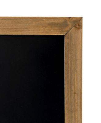 Farmhouse Wood Chalkboard Hanging or Standing Decor