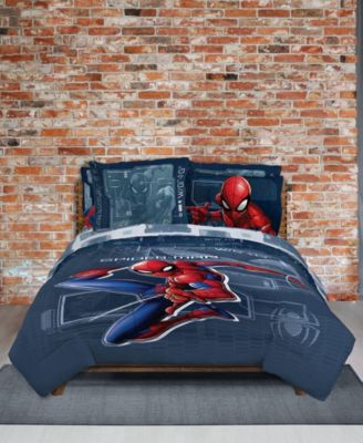 Disney - Spider-Man 8-Pc. Reversible Full Comforter Set
