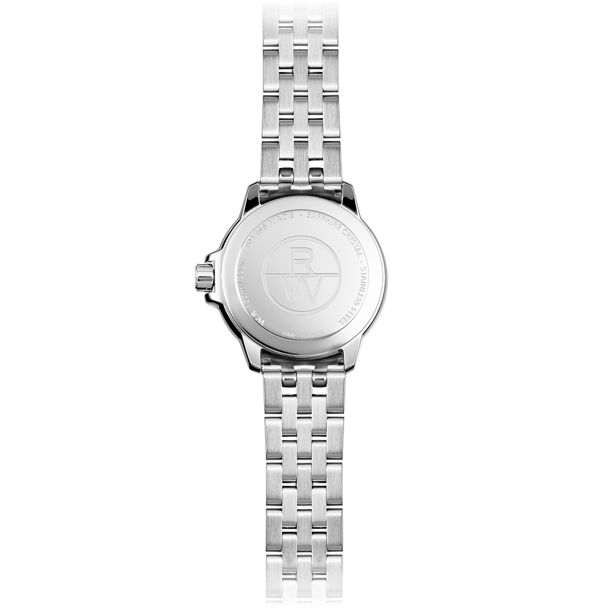 Shop Raymond Weil Swiss Women's Tango Stainless Steel Bracelet Watch 30mm 5960-st-00300 In Silver