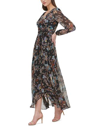 Tommy Hilfiger Belted Maxi Dress - Macy's