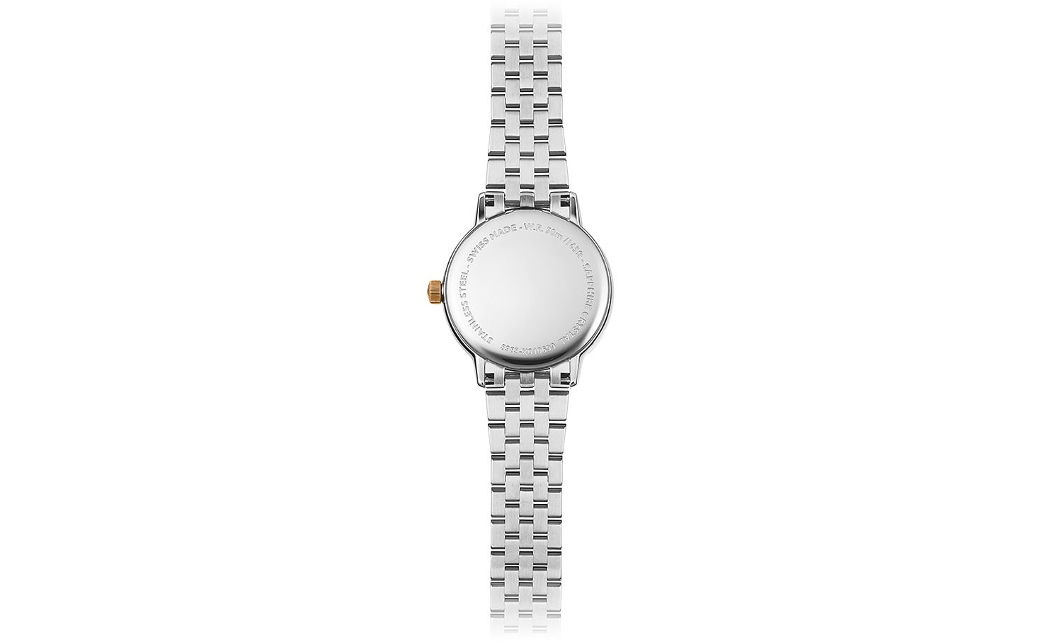 Women's Swiss Toccata Diamond-Accent Two-Tone Stainless Steel Bracelet Watch 29mm