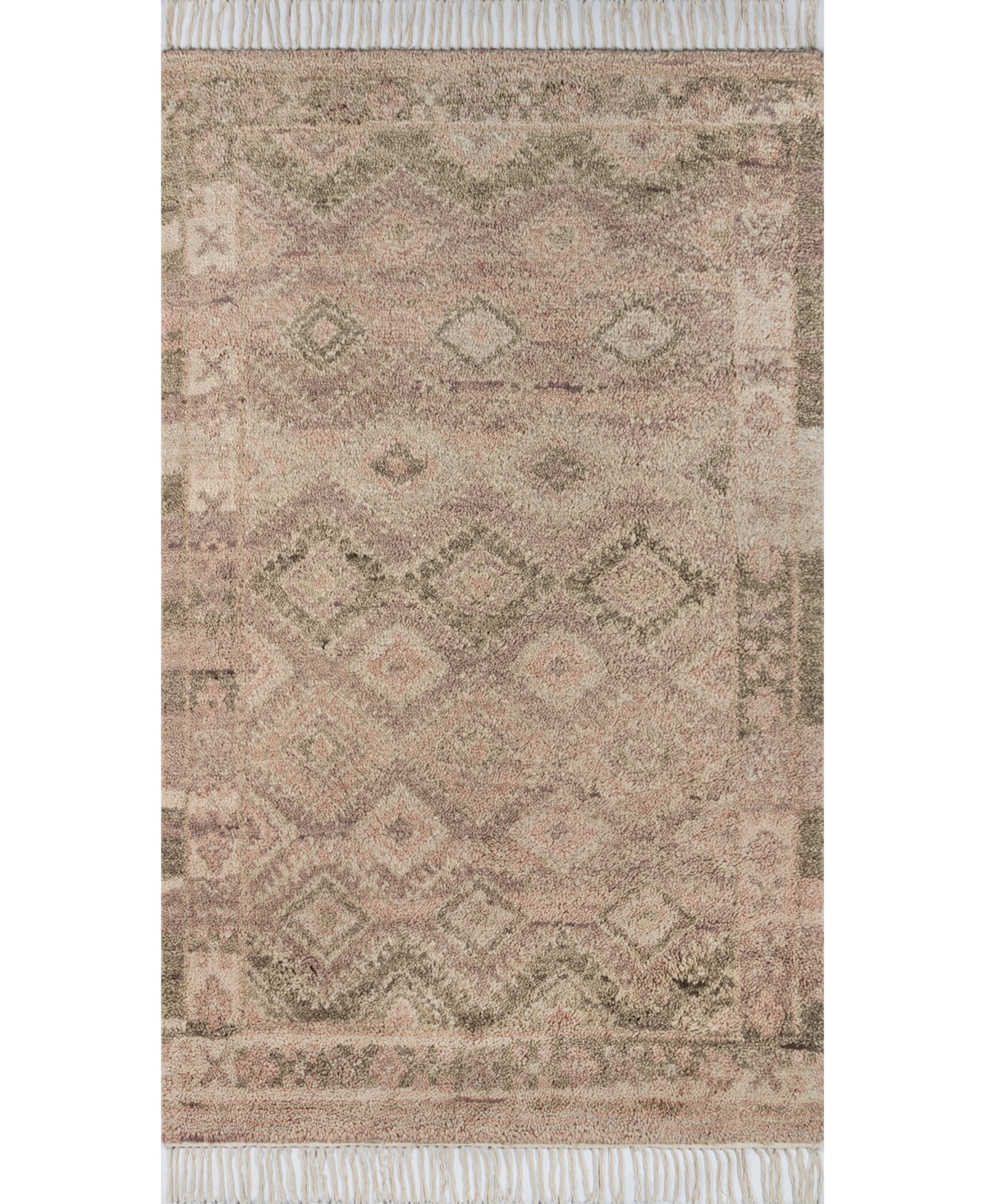 Lemieux Et Cie by Momeni Doukkala Duk-3 3'6in x 5'6in Area Rug - Beige
