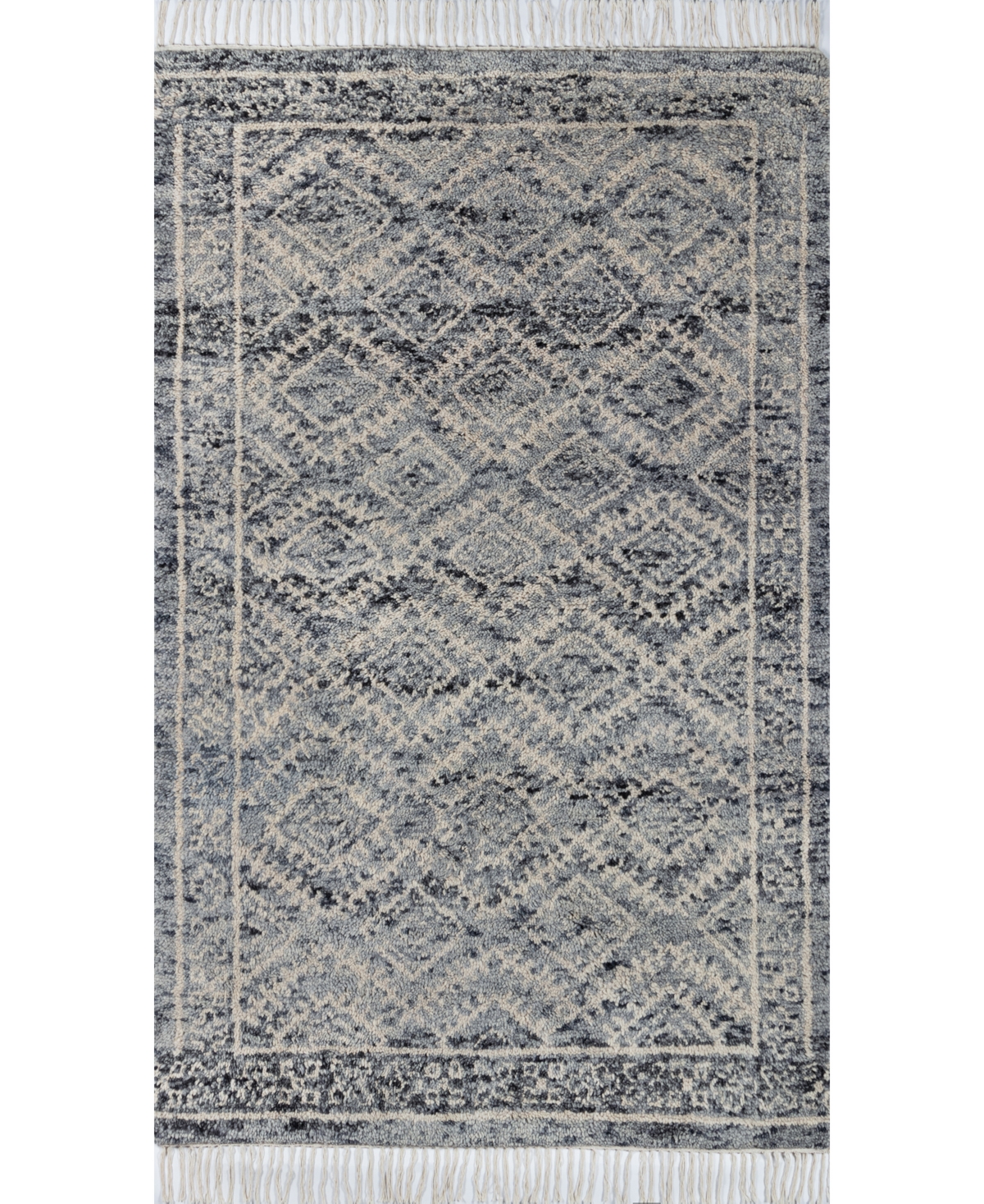 Lemieux Et Cie by Momeni Doukkala Duk-3 3'6in x 5'6in Area Rug - Blue