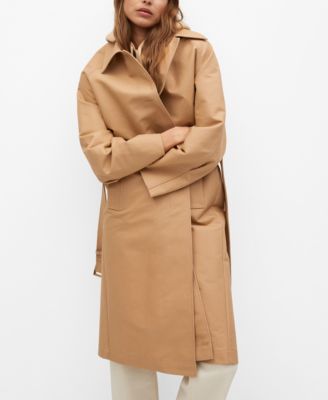 mango cotton trench