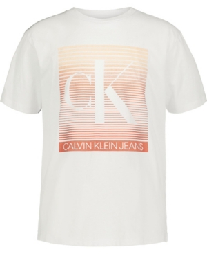 Big Boys Monogram Box Gradient Tee