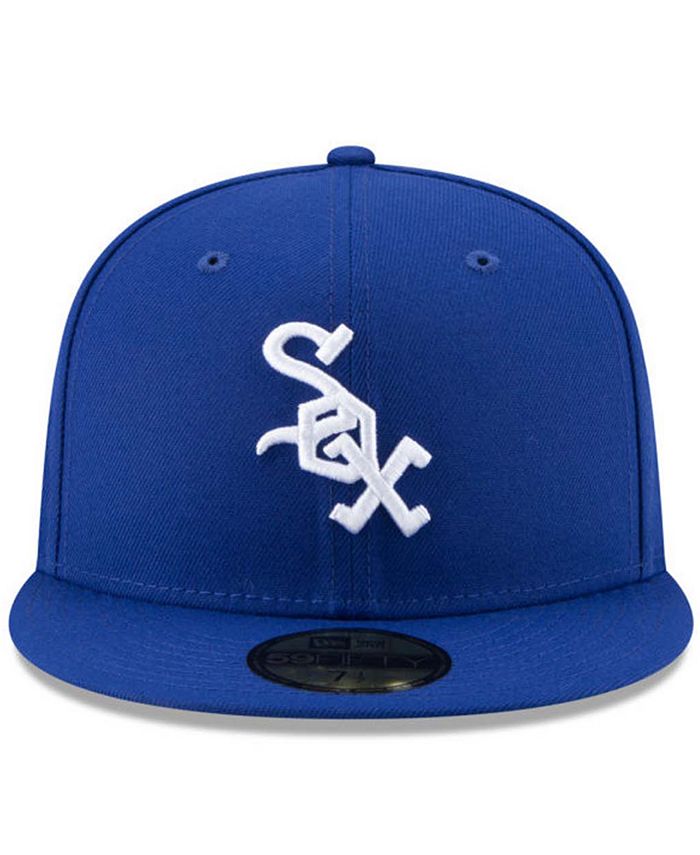 Casquette ajustée 59FIFTY Trucker noire des Chicago White Sox pour homme de New Era