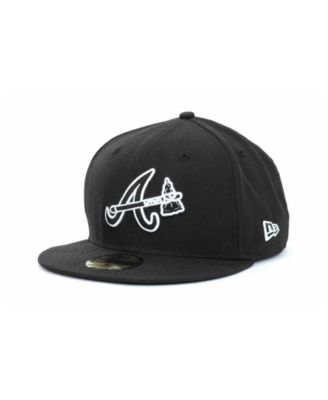 New Era - Atlanta Braves Black and White Fashion 59FIFTY Cap