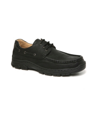 Aston Marc Men's Lace-up Comfort Casual Shoes In Black