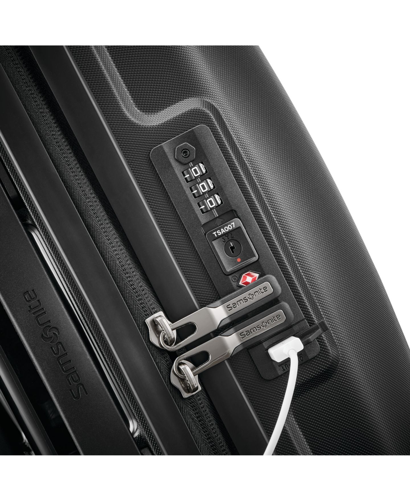 Чемодан Samsonite Outline Pro International Carry-On Spinner, цвет: Полуночный чёрный — фото 5