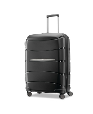 Shop Samsonite Outline Pro 24" Hardside Expandable Spinner In Midnight Black