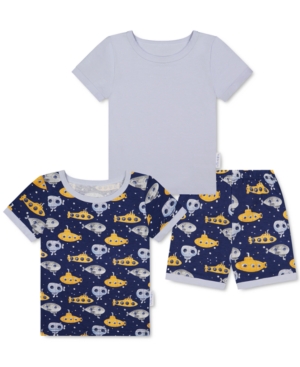 Max & Olivia Baby Boys 3-Pc Submarine Pajamas Set