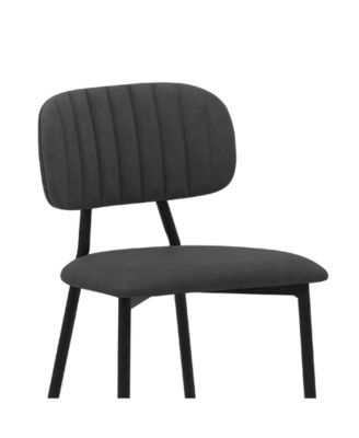 Rococo Faux Leather and Metal Counter Height Bar Stool