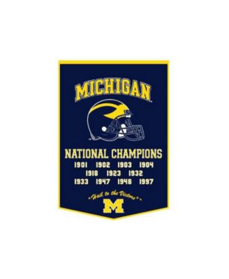 Winning Streak - Michigan Wolverines Dynasty Banner