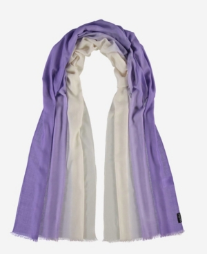 V Fraas Women's Shaded Ombre Scarf In Purple