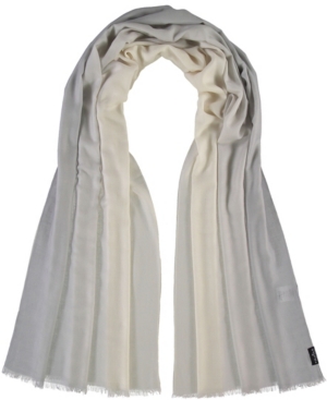 V Fraas Women's Shaded Ombre Scarf In Mid Gray