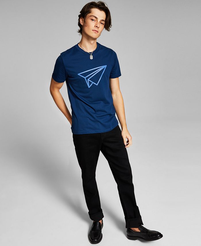 And Now This Men's Paper Plane T-Shirt - Macy's