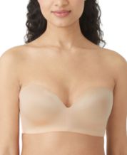 Strapless Bras for Women No Underwire Women Longline Push Up Bra Strapless  Bras for Women Wirefree Front (Beige-75F, 34) at  Women's Clothing  store