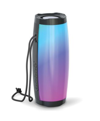 Brookstone - Opal Wireless Speaker Multi-Color LED Light Show
