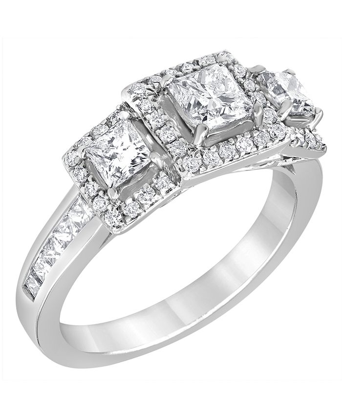 Macy's 1 discount carat diamond ring
