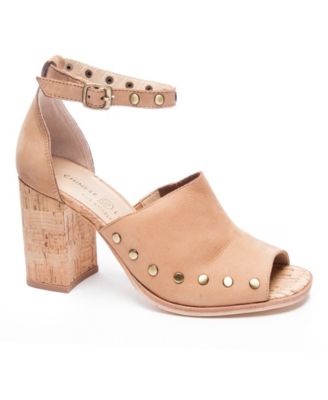 macy's chunky heel sandals